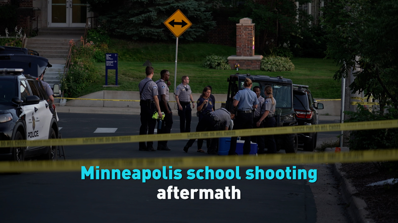 Vụ xả súng tại nhà thờ trường học Minneapolis: 2 trẻ em thiệt mạng, 17 người bị thương Vụ xả súng tại nhà thờ trường học Minneapolis: 2 trẻ em thiệt mạng, 17 người bị thương video poster
