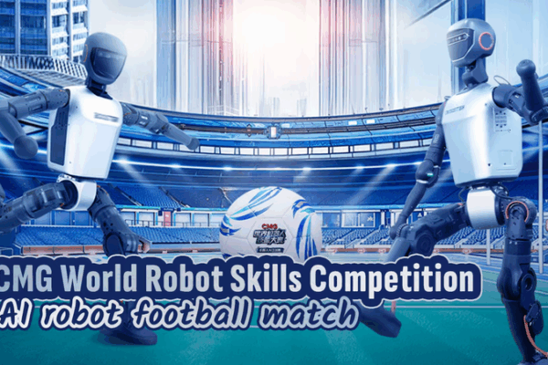Cuộc so tài bóng đá robot AI 4 đấu 4 tại Cuộc thi Kỹ năng Robot Thế giới CMG Cuộc so tài bóng đá robot AI 4 đấu 4 tại Cuộc thi Kỹ năng Robot Thế giới CMG video poster
