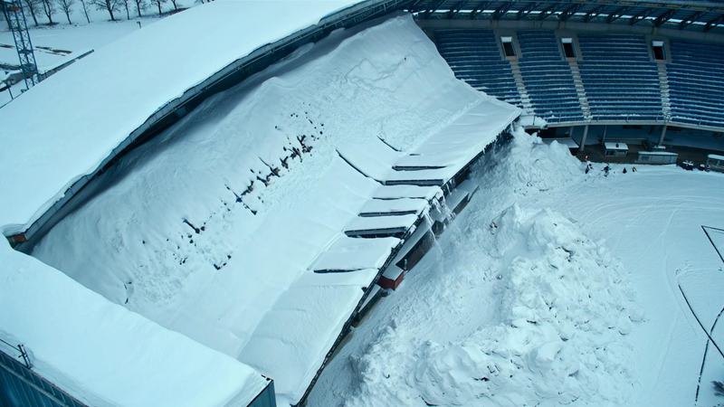 Trình mô phỏng tuyết của Harbin Tech giải quyết nguy cơ sập mái video poster