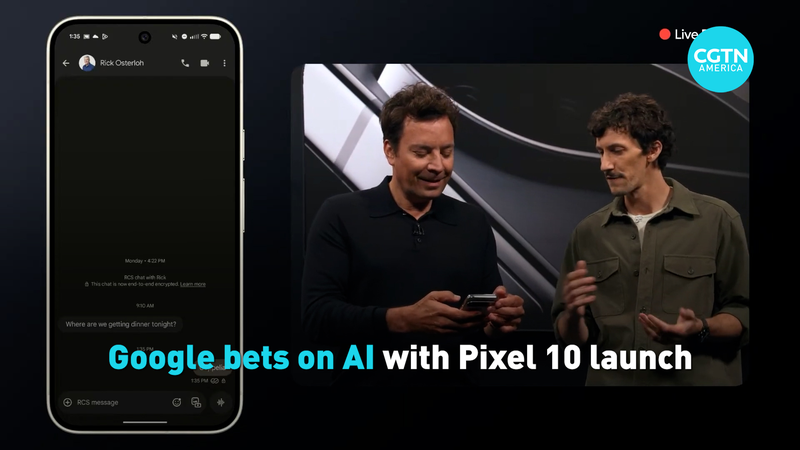 Google Pixel 10 ra mắt với sức mạnh AI thế hệ mới Google Pixel 10 ra mắt với sức mạnh AI thế hệ mới video poster