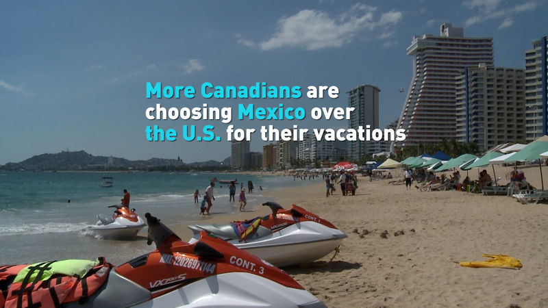 Người Canada chọn Mexico để nghỉ dưỡng trong bối cảnh căng thẳng thương mại Người Canada chọn Mexico để nghỉ dưỡng trong bối cảnh căng thẳng thương mại video poster