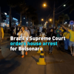 ZOZDE25YN0ZJC8J1SEAT - Thế Giới Trong Tầm Tay Tòa án tối cao Brazil yêu cầu quản thúc tại gia đối với Bolsonaro video poster
