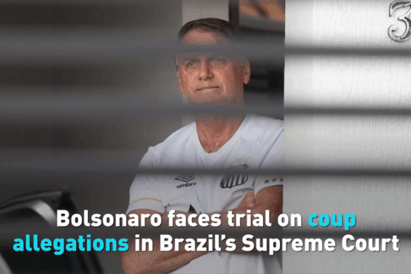 Phiên tòa đảo chính của Bolsonaro bắt đầu tại Tòa án Tối cao Brazil Phiên tòa đảo chính của Bolsonaro bắt đầu tại Tòa án Tối cao Brazil video poster