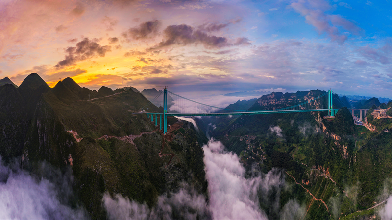 Cầu Grand Canyon Huajiang, cao nhất thế giới, sẽ mở cửa vào Chủ Nhật Cầu Grand Canyon Huajiang, cao nhất thế giới, sẽ mở cửa vào Chủ Nhật
