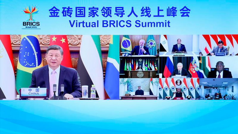 AFSV695V1TK3YODA1623 - Thế Giới Trong Tầm Tay Trung Quốc Kêu Gọi BRICS Cùng Bảo Vệ Chủ Nghĩa Đa Phương