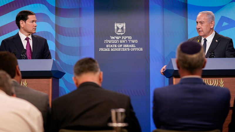 B1BWG3D0YG3W3C252VQ1 - Thế Giới Trong Tầm Tay Rubio cam kết hỗ trợ không lay chuyển cho Israel, kêu gọi loại bỏ Hamas