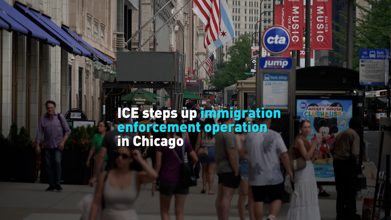 ICE phát động các cuộc đột kích nhập cư lớn ở Chicago ICE phát động các cuộc đột kích nhập cư lớn ở Chicago video poster