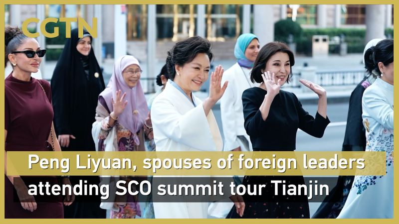 Bành Lệ Viện Chào Đón Phu Nhân SCO Trong Chuyến Du Thuyền Sông Hải Hà Ở Thiên Tân Bành Lệ Viện Chào Đón Phu Nhân SCO Trong Chuyến Du Thuyền Sông Hải Hà Ở Thiên Tân video poster
