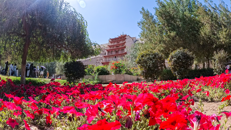 Hang Động Mogao Tỏa Sáng Trong Ánh Sáng Mùa Thu Của Dunhuang