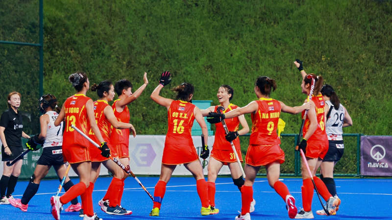 OCJN5JJS4W3EXI2JTE8E - Thế Giới Trong Tầm Tay Đội Trung Quốc đại lục thắng Nhật Bản 2-0 trong trận khai mạc Super 4s tại Cúp Châu Á Hockey Nữ