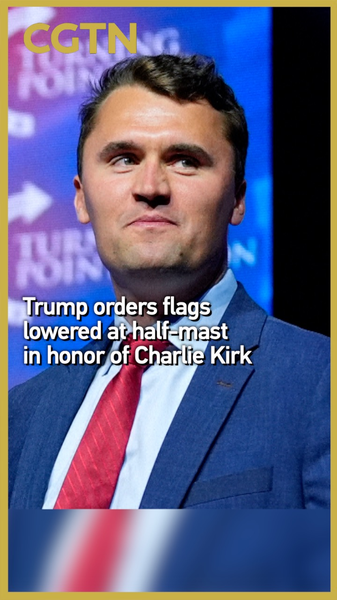 Trump ra lệnh treo cờ Mỹ rủ để tưởng nhớ Charlie Kirk Trump ra lệnh treo cờ Mỹ rủ để tưởng nhớ Charlie Kirk video poster