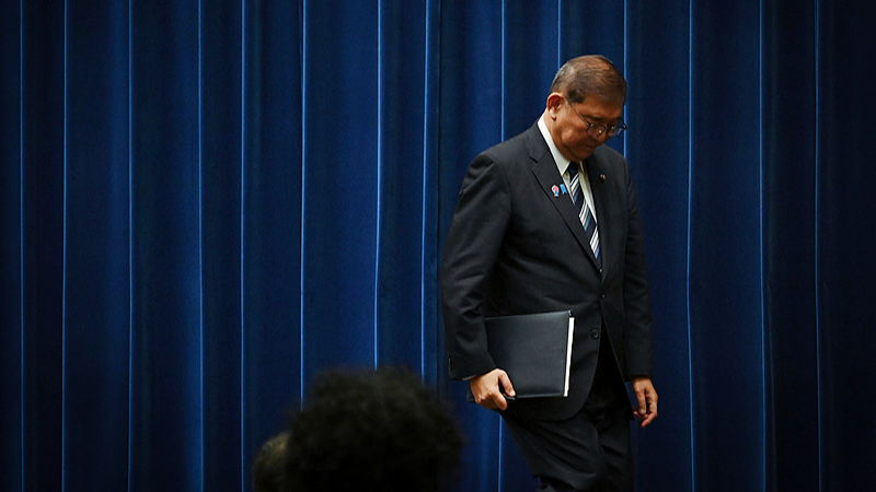 VAUYDV54IEJWGCX95FUF - Thế Giới Trong Tầm Tay Thủ tướng Nhật Bản Ishiba từ chức giữa biến động lãnh đạo LDP