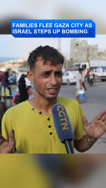 Các Gia Đình Rời Khỏi Thành Phố Gaza Giữa Các Cuộc Đánh Bom Dữ Dội Các Gia Đình Rời Khỏi Thành Phố Gaza Giữa Các Cuộc Đánh Bom Dữ Dội video poster