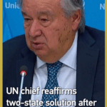 WO0IY6ARC2YTKBISYAH7 - Thế Giới Trong Tầm Tay Guterres: Giải pháp hai nhà nước 'Con đường duy nhất' đến hòa bình Trung Đông video poster