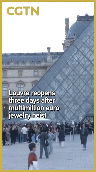 Bảo Tàng Louvre Mở Cửa Trở Lại Sau 3 Ngày Vụ Cướp Trang Sức Trị Giá €88 Triệu Bảo Tàng Louvre Mở Cửa Trở Lại Sau 3 Ngày Vụ Cướp Trang Sức Trị Giá €88 Triệu video poster