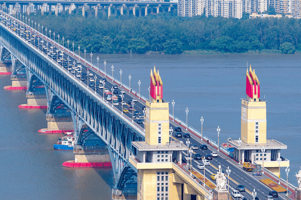 Chiêm ngưỡng kỳ tích hai tầng của Cầu Sông Dương Tử Nam Kinh Chiêm ngưỡng kỳ tích hai tầng của Cầu Sông Dương Tử Nam Kinh video poster
