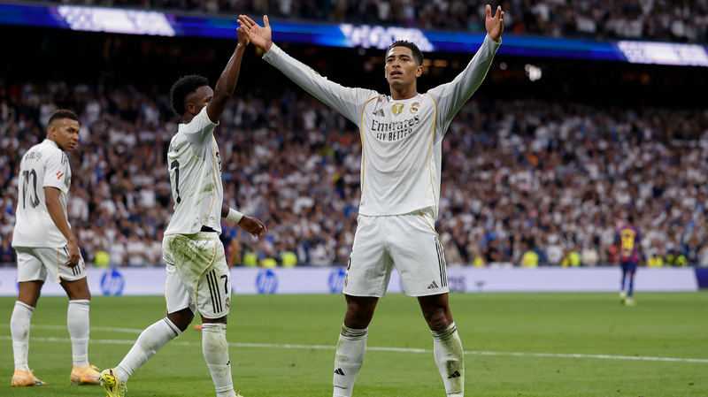 1NM74P58HTCYDALH96GM - Thế Giới Trong Tầm Tay Cú Sút của Bellingham Giúp Real Madrid Thắng 2-1 Trước Barcelona tại El Clasico