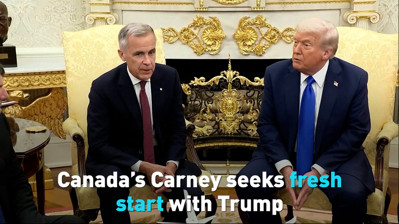 Carney tìm kiếm thành công trong thương mại và an ninh tại cuộc họp thứ hai với Trump Carney tìm kiếm thành công trong thương mại và an ninh tại cuộc họp thứ hai với Trump video poster