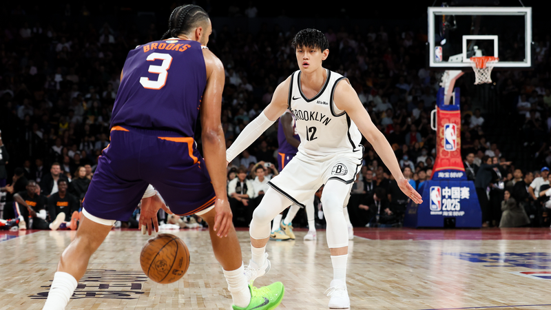 3IT1ULPXEP6DBDWFC3RX - Thế Giới Trong Tầm Tay Zeng Fanbo tỏa sáng trong trận ra mắt trên sân nhà cùng Nets tại NBA China Games