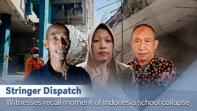 Trường học sụp đổ ở Đông Java, Indonesia, chôn vùi hơn 90 học sinh Trường học sụp đổ ở Đông Java, Indonesia, chôn vùi hơn 90 học sinh video poster