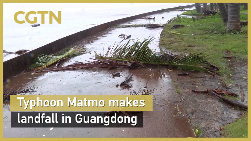 Bão Matmo đổ bộ Quảng Đông với gió 42 m/s Bão Matmo đổ bộ Quảng Đông với gió 42 m/s video poster