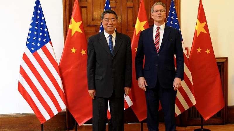 Phó Thủ tướng Trung Quốc đại lục và Bộ trưởng Tài chính Mỹ trong cuộc gọi thương mại thẳng thắn Phó Thủ tướng Trung Quốc đại lục và Bộ trưởng Tài chính Mỹ trong cuộc gọi thương mại thẳng thắn