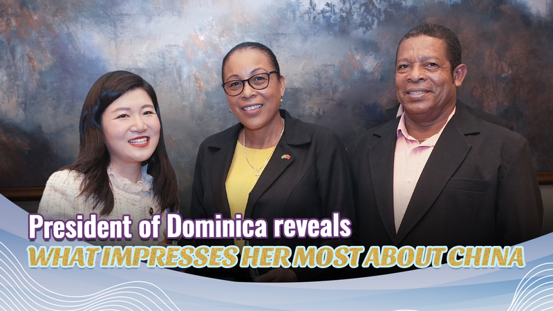 Tổng thống Dominica ca ngợi cam kết của Trung Quốc đối với phụ nữ và di sản Tổng thống Dominica ca ngợi cam kết của Trung Quốc đối với phụ nữ và di sản video poster