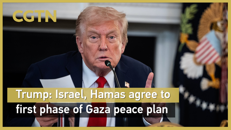 IUM259KRAH8TR9N59KHZ - Thế Giới Trong Tầm Tay Trump: Israel và Hamas đồng ý với giai đoạn đầu của kế hoạch hòa bình Gaza video poster