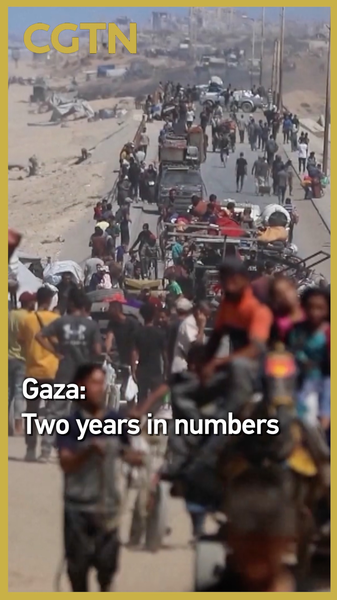 Cuộc khủng hoảng hai năm ở Gaza: Các con số tàn khốc video poster