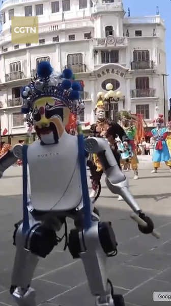 Robot mang múa Yingge đến cuộc sống ở Quảng Đông Robot mang múa Yingge đến cuộc sống ở Quảng Đông video poster