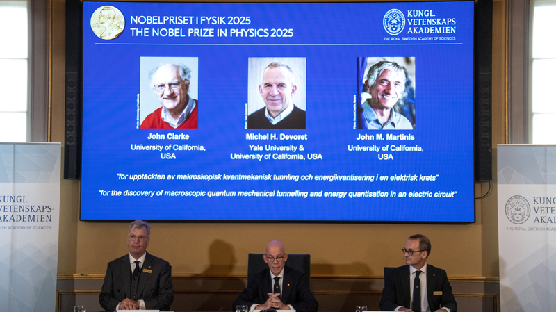 Giải Nobel Vật lý 2025 Vinh Danh Đột Phá Về Mạch Lượng Tử Giải Nobel Vật lý 2025 Vinh Danh Đột Phá Về Mạch Lượng Tử