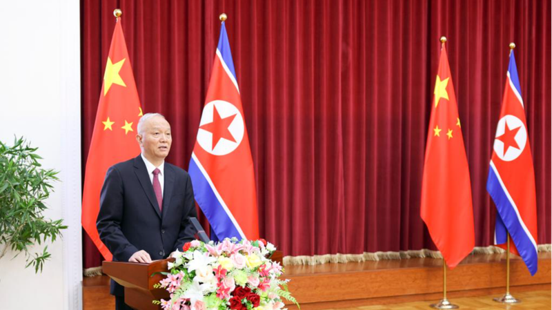 Cai Qi tham dự sự kiện tại đại sứ quán DPRK để kỷ niệm 80 năm thành lập WPK Cai Qi tham dự sự kiện tại đại sứ quán DPRK để kỷ niệm 80 năm thành lập WPK