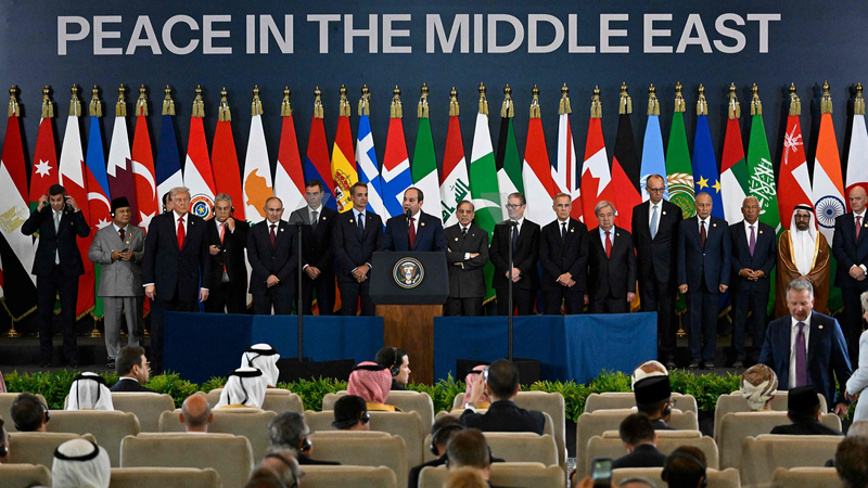 Hội nghị thượng đỉnh Sharm el-Sheikh ủng hộ thỏa thuận ngừng bắn Gaza