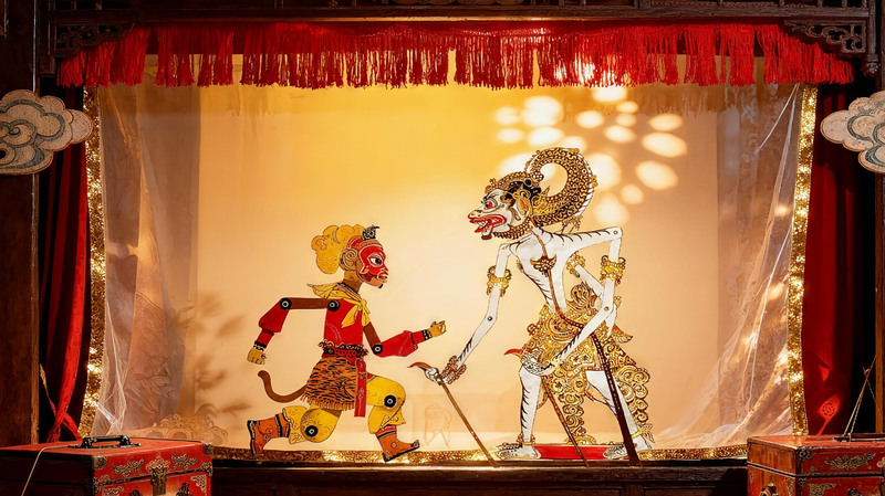 Những Anh Hùng Khỉ Gặp Nhau Trong Bóng Tối Và Ánh Sáng: Tôn Ngộ Không đối đầu Hanuman video poster