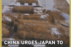 Bắc Kinh Kêu Gọi Nhật Bản Đẩy Nhanh Xử Lý Vũ Khí Hóa Học Bị Bỏ Rơi video poster