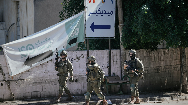 Israel phát động chiến dịch lớn ở phía bắc Bờ Tây