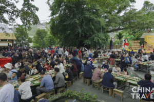 Lễ hội La'aomen: Văn hóa Li tỏa sáng trong lễ kỷ niệm mùa thu hoạch của Hải Nam