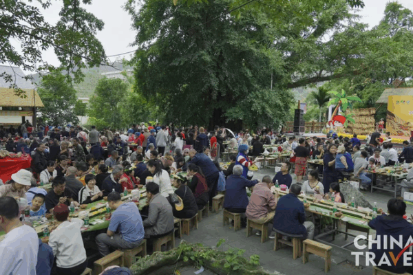 Lễ hội La'aomen: Văn hóa Li tỏa sáng trong lễ kỷ niệm mùa thu hoạch của Hải Nam