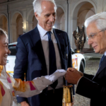 2LXEC5TVRCJKCJVM2Z20 - Thế Giới Trong Tầm Tay Ngọn lửa Olympic đến Rome cho Cuộc rước đuốc Milano Cortina 2026