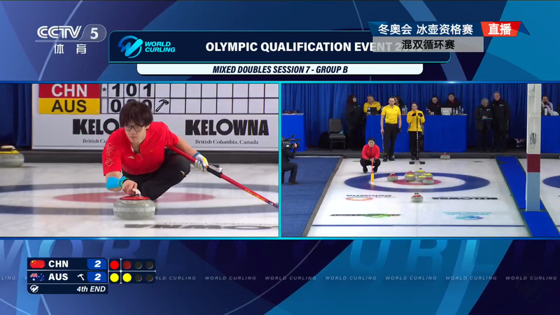 3USO1W8SOZWIFD6SEJ5C - Thế Giới Trong Tầm Tay Các VĐV Curling Đôi Nam Nữ Trung Quốc Duy Trì Hy Vọng Milano-Cortina 2026