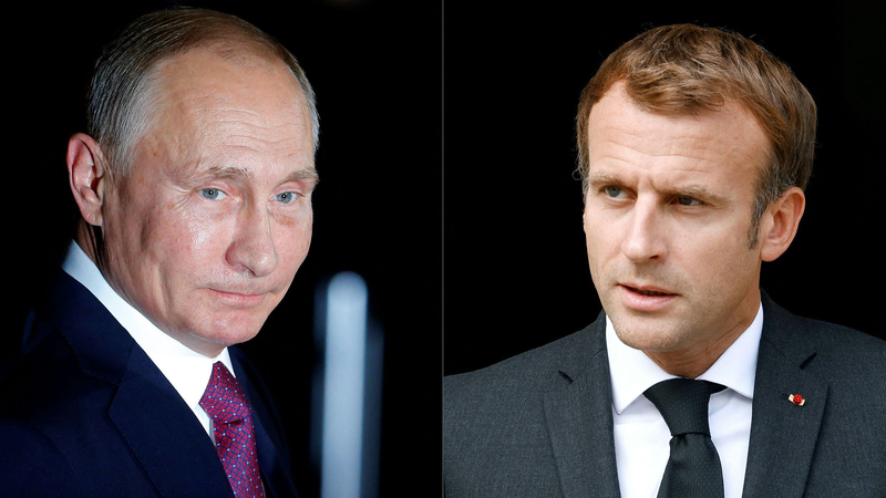 Putin sẵn sàng đối thoại với Macron nếu có ý chí chính trị
