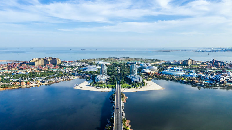 A8ZR81MKPXZSIUU78Q2H - Thế Giới Trong Tầm Tay Đảo Hoa Đại Dương: Viên ngọc nhân tạo của Danzhou thúc đẩy FTP của Hải Nam video poster