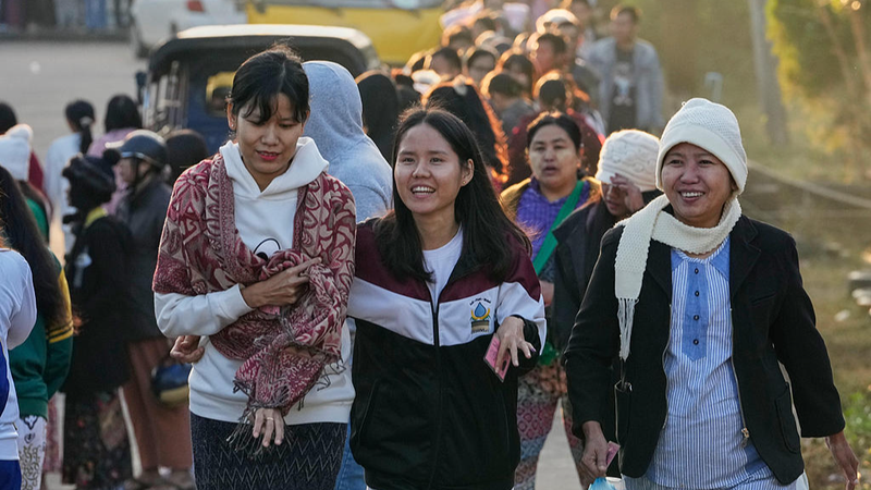 Myanmar bắt đầu giai đoạn đầu tiên của Tổng tuyển cử năm 2025