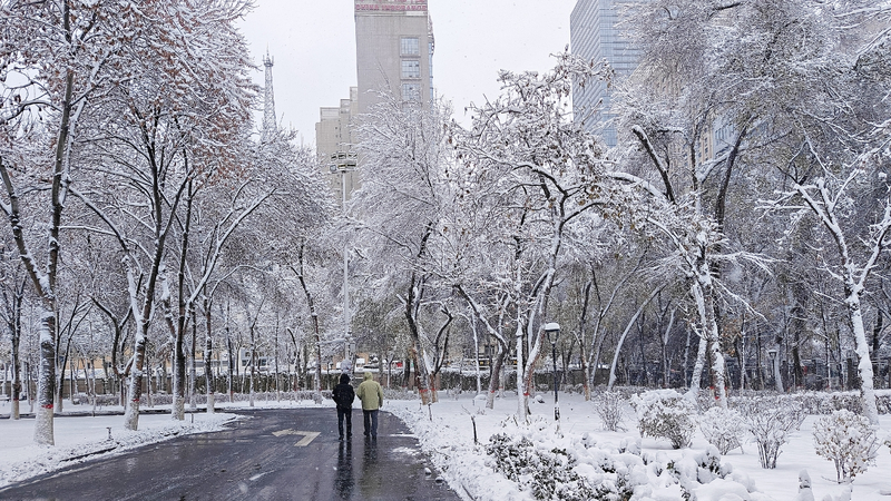 GH1F1UUWUDBAALYNN1LB - Thế Giới Trong Tầm Tay Bão tuyết ở Tân Cương làm gián đoạn giao thông, đội tuần tra tuyết vào cuộc video poster