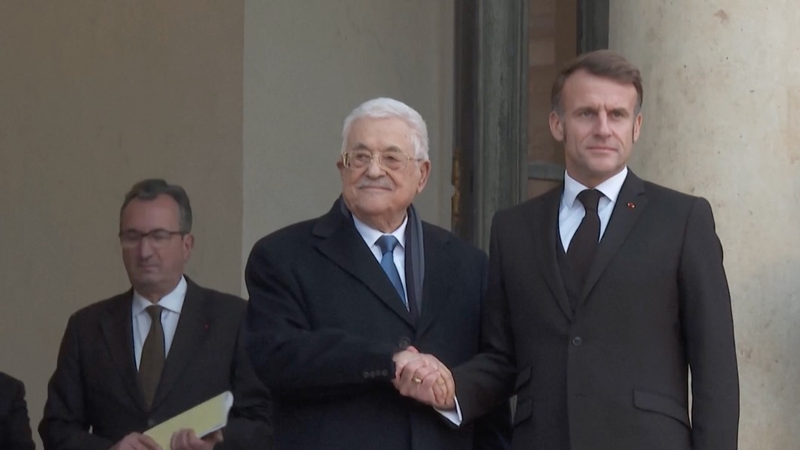 Macron kêu gọi châu Âu ủng hộ Palestine khi ảnh hưởng của Trung Quốc gia tăng video poster