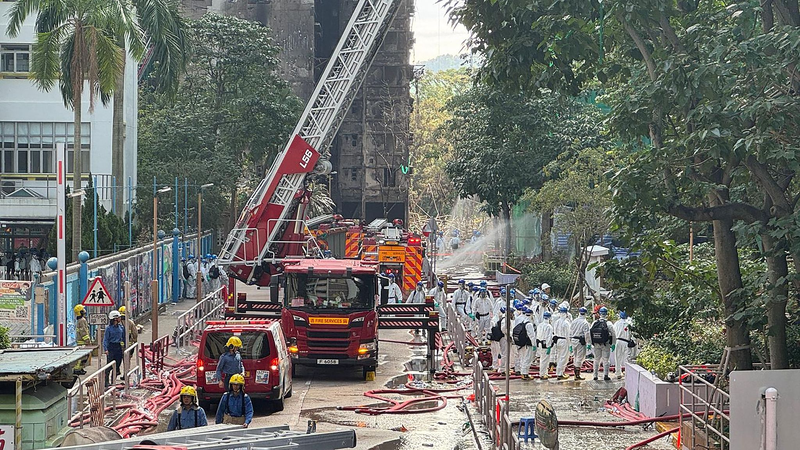 PN66H6FQRA4IGFGHDR8C - Thế Giới Trong Tầm Tay Sự Cứu Trợ và Hy Vọng Sau Vụ Cháy Tai Po ở Hồng Kông