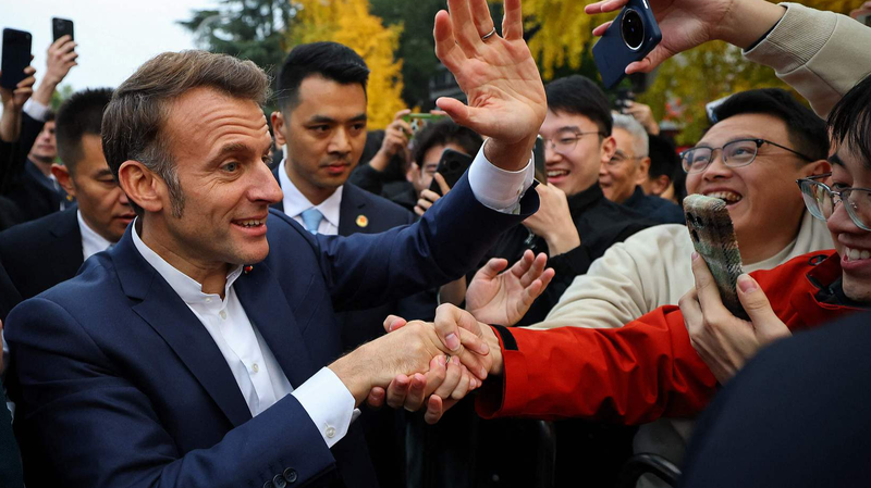 U6SDMJFGM3MJI1RDUA3B - Thế Giới Trong Tầm Tay Macron cảm ơn Trung Quốc vì sự tiếp đón nồng nhiệt trong chuyến thăm cấp nhà nước