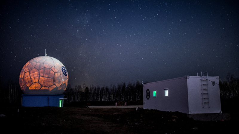 Z5K09R8895Q6EEHETAOR - Thế Giới Trong Tầm Tay Trung Quốc Khởi Động Trạm Vệ Tinh Cực Bắc ở Vùng Đóng Băng Heilongjiang