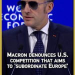 Macron tại Davos: Cạnh tranh từ Mỹ rủi ro làm châu Âu bị lệ thuộc video poster