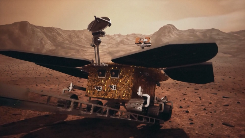 Tàu Zhurong của Trung Quốc Kéo Dài Quá Khứ Nước Trên Sao Hỏa Thêm 750 Triệu Năm